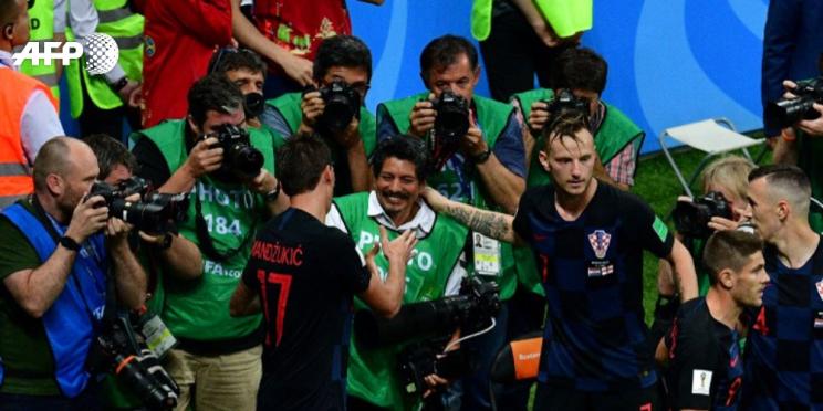 AFP photographer Yuri Cortez’s up-close take on Croatia’s World Cup joy